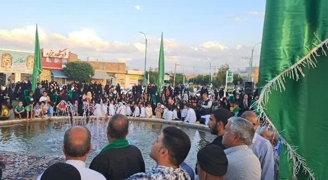 شمیم خوش رضوی بهاباد یزد را عطرآگین کرد