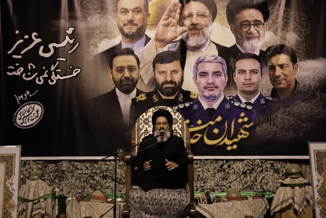 بزرگداشت شهدای خدمت در دارالولایه مهریز