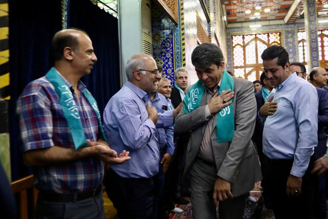 برگزاری «آیین سپاس» برای پیروزی پزشکیان در یزد + عکس