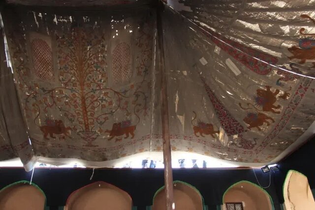 آیین ۱۲۰ ساله پوشکشی حسینیه چرخاب اردکان