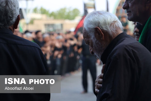 اجتماع عزاداران حسینی در مهریز