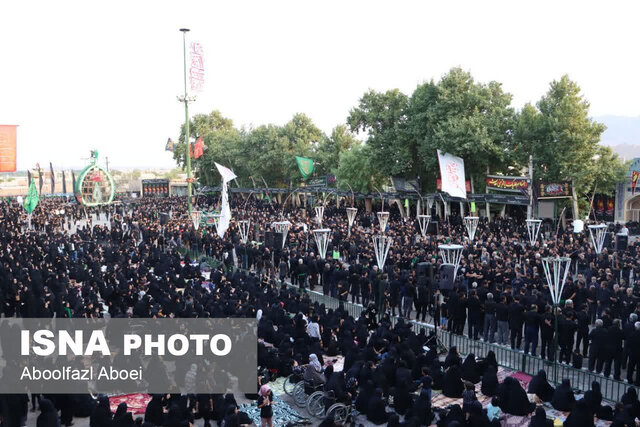 اجتماع عزاداران حسینی در مهریز