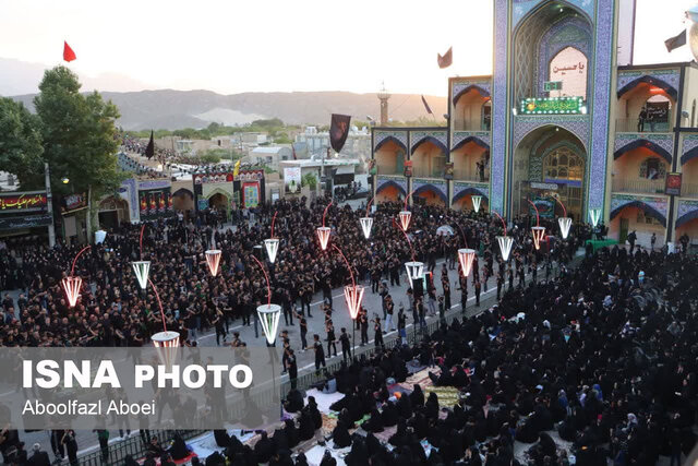 اجتماع عزاداران حسینی در مهریز