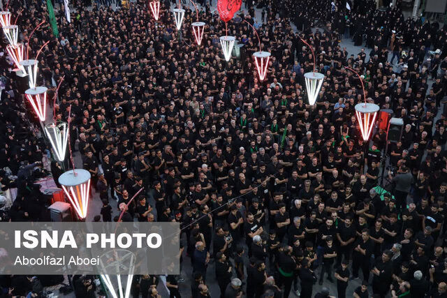 اجتماع عزاداران حسینی در مهریز