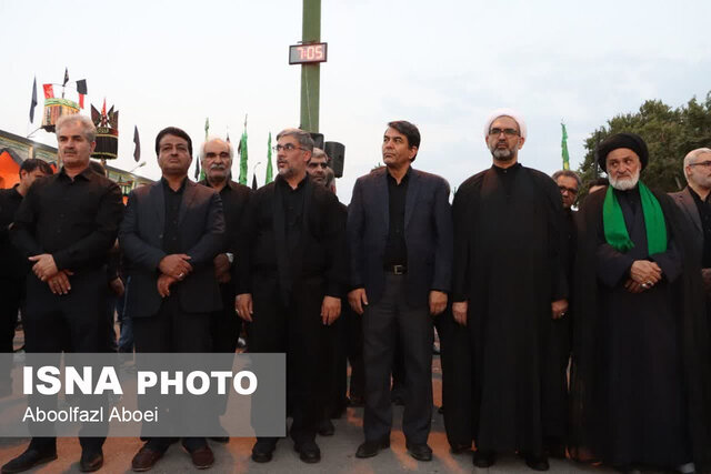 اجتماع عزاداران حسینی در مهریز