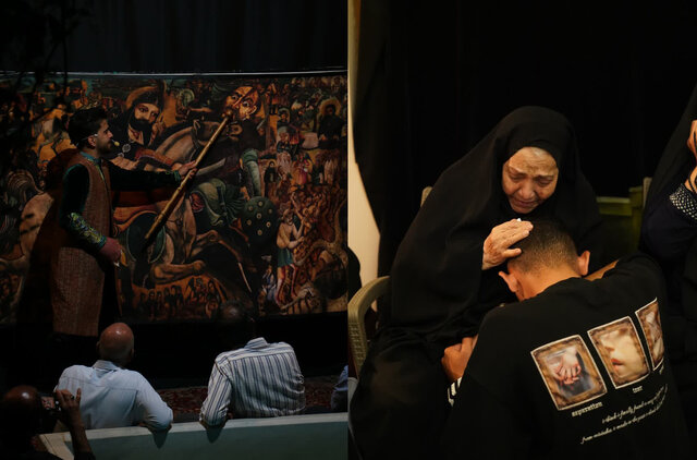 جایی که عشق و ارادت و هنر با هم یکی میشود