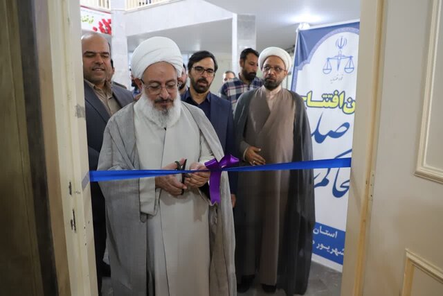 دادگاه صلح شهرستان تفت افتتاح شد دادگاه صلح شهرستان تفت افتتاح شد