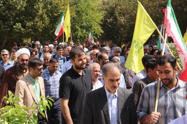 اعلام انزجار دانشجویان دانشگاههای یزد از جنایات رژیم صهیونیستی