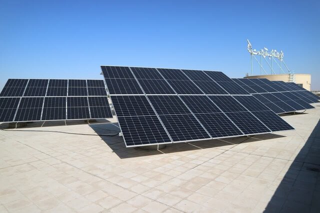 عکس تزئین است نیروگاه خورشیدی سازمان اوقاف و امور خیریه خدابنده به بهرهبرداری رسید