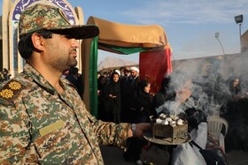 اعزام دانش‌آموزان دختر مهریزی به اردوی راهیان نور