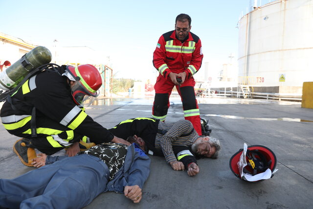 برگزاری موفق مانور حریق در منطقه ویژه اقتصادی یزد