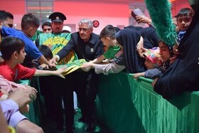 برگزاری جشن زیرسایه خورشید در بهاباد با حضور خدام رضوی