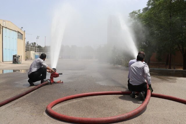 عکس تزئینی است زنجان میزبان اردوی تیم ملی آتشنشانی شد