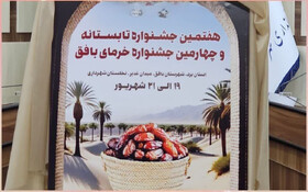 بافق یزد میزبان گفت‌وگوی ملی در جشنواره خرما