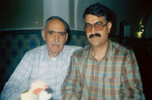 حسین مسرت و ایرج افشار استاد ایرج افشار تکرار نشدنی است