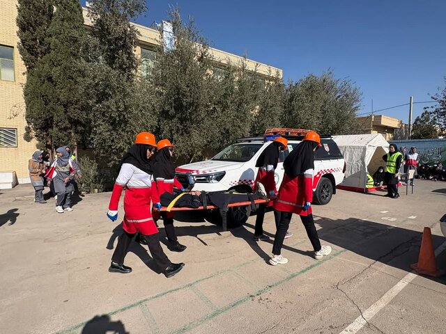 مانور زلزله و ایمنی در مدارس سیستان و بلوچستان برگزار شد