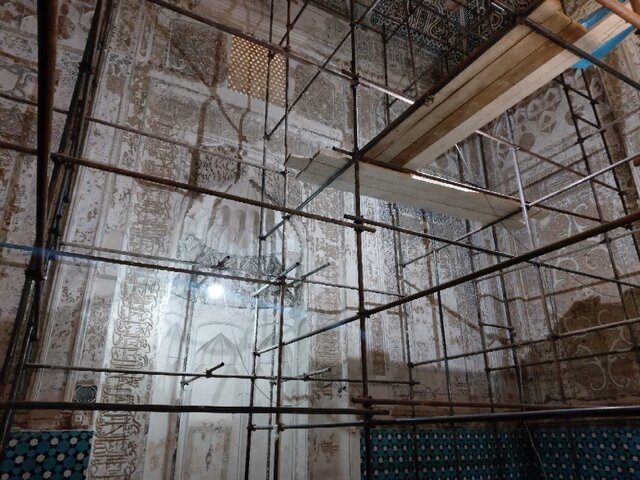 مدیر پایگاه میراث جهانی شهر یزد: داربستهای بقعه سید رکنالدین فرو میریزند