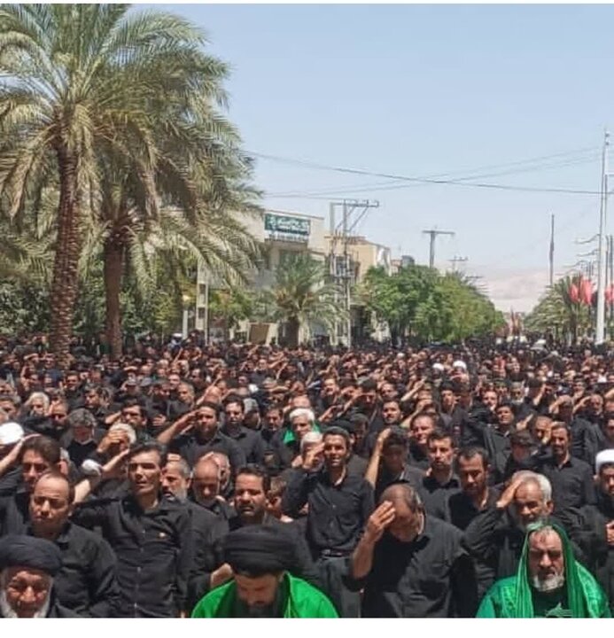 طنین فریاد «حی علی‌الصلاة» در عاشورای بافق؛ از اقتدا به نماز سیدالشهدا (ع) تا سوگ خیمه‌ها