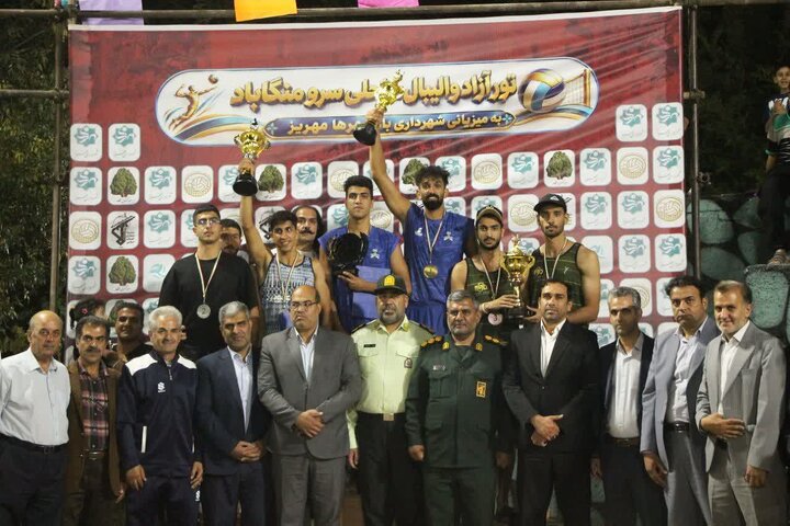 تیم کراسفیت مهریز قهرمان  تور والیبال ساحلی آزاد کشوری شد