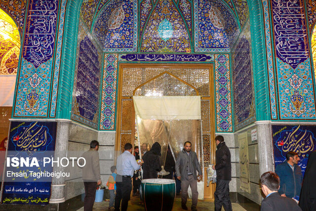 /گزارش تصویری/ جشن ولادت حضرت زینب (س) در زنجان