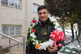 استقبال از بوکسور زنجانی تورنمنت بین‌المللی ترکیه