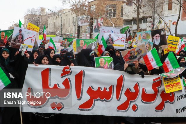 آغاز راهپیمایی ۲۲ بهمن در استان زنجان