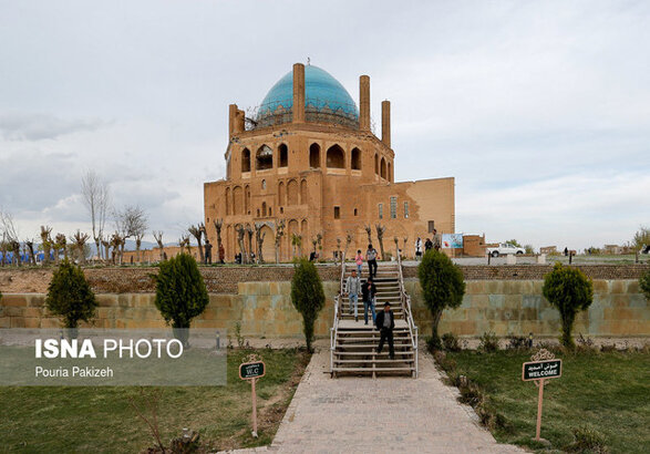 دروازه جنوبی گنبد سلطانیه احیا می‌شود