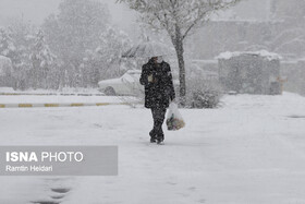بارش پراکنده برف در زنجان طی امروز و فردا