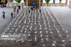 توزیع ۴۵ هزار بسته پروتئینی در رزمایش همدلی زنجان