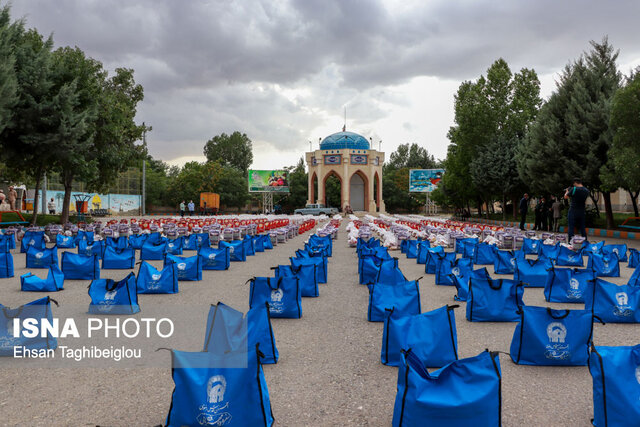 آغاز کمک مومنانه در یوم‌العباس زنجانی‌ها