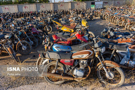 موتورسیکلت‌های توقیفی در بوشهر آزاد می‌شوند