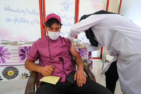 واکسیناسیون دانشجویان در زنجان 11