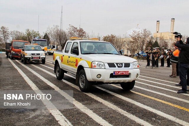 رزمایش عملیاتی ترافیکی طرح زمستانی در زنجان