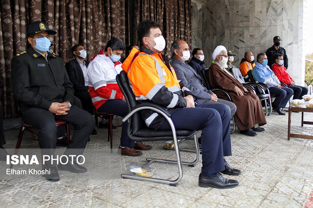 رزمایش عملیاتی ترافیکی طرح زمستانی در زنجان