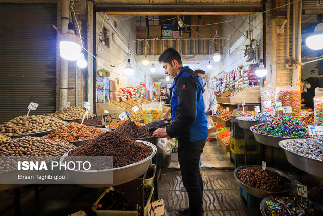 بازار شب یلدا در زنجان