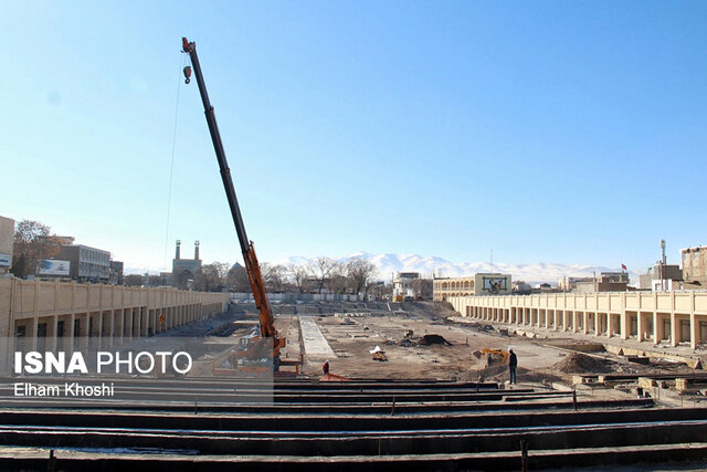 بازدید خبرنگاران از پروژه‌های شاخص شهرداری زنجان