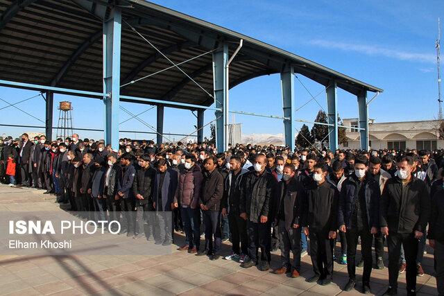 پیکر «عرفان بیات» شهید مدافع امنیت در زنجان تشییع شد