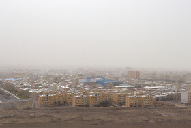 گرد و غبار شدید در یزد و زنجان 20