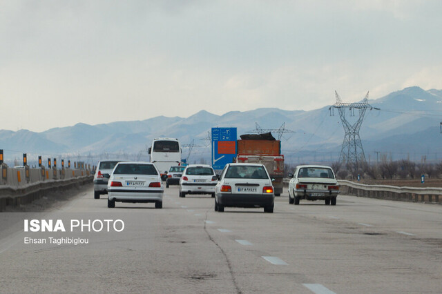 جادههای زنجان در انتظار مسافران نوروزی