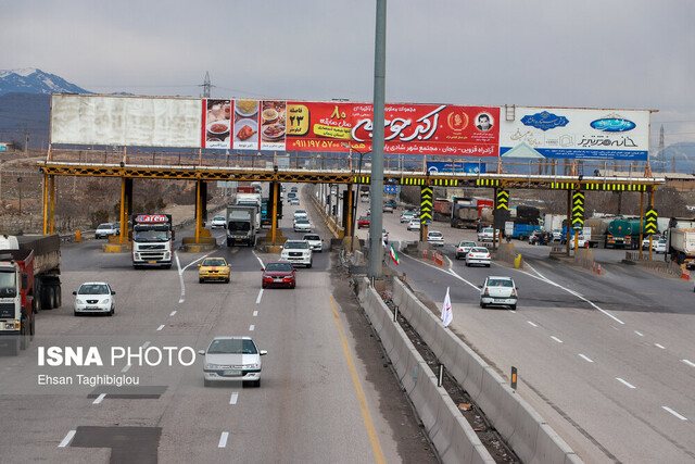 جادههای زنجان در انتظار مسافران نوروزی