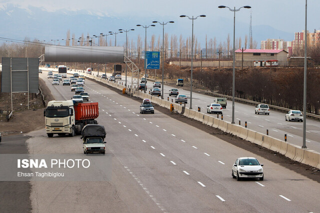 جادههای زنجان در انتظار مسافران نوروزی