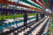 نصب و جانمایی ۲۰ المان شهری در ابهر