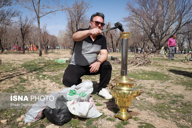 زنجانی‌ها سیزده‌بدر را در دامان طبیعت سکنی گزیدند