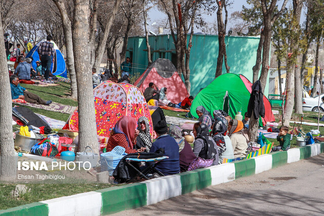 زنجانیها سیزدهبدر را در دامان طبیعت سکنی گزیدند