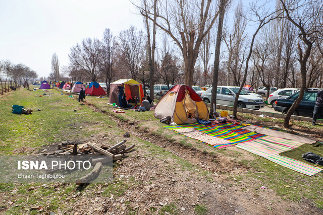 زنجانیها سیزدهبدر را در دامان طبیعت سکنی گزیدند