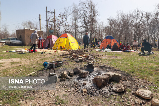 زنجانیها سیزدهبدر را در دامان طبیعت سکنی گزیدند