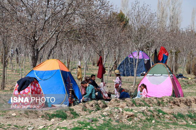 زنجانیها سیزدهبدر را در دامان طبیعت سکنی گزیدند