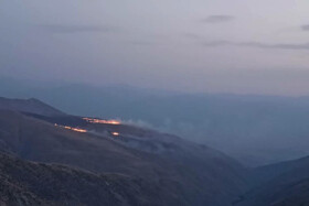 کاهش ۸۶ درصدی آتش‌سوزی مراتع زنجان در سال گذشته