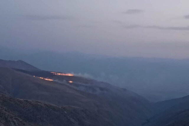 کاهش ۸۶ درصدی آتش‌سوزی مراتع زنجان در سال گذشته
