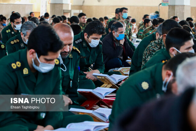 برگزاری محفل انس با قرآن کریم نیروهای مسلح زنجان